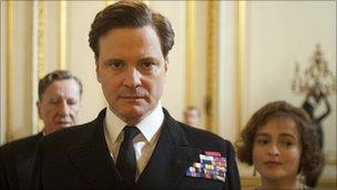 Colin Firth in The King's Speech