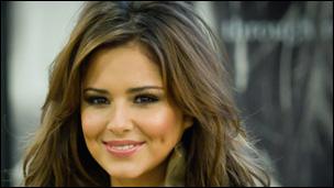 Cheryl Cole at a book signing