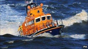 RNLI lifeboat