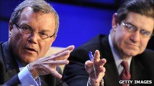 Sir Martin Sorrell and James Turley