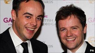 Ant McPartlin and Declan Donnelly