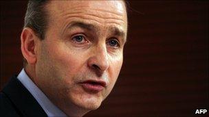 Irish ex-Foreign Minister Micheal Martin, file image