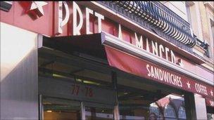 A Pret a manger shop