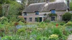 Hardy's Cottage in Higher Bockhampton, Dorchester