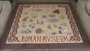 Roman mosaic