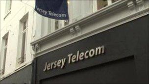 Jersey Telecom shop front