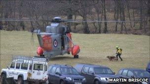 Rescuers join the search for Haider Ali Manir