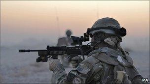 Troops in Afghanistan