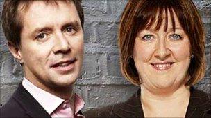 Nicky Campbell and Shelagh Fogarty