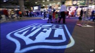 The NFL Experience show in Dallas