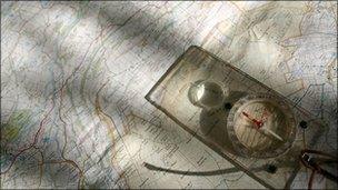 Map and compass