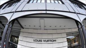 Louis Vuitton shop front