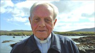 Father Calum MacLellan (picture from BBC/Tiger Aspect Scotland/Aidan Woodward)