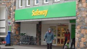 Safeway supermarket in Guernsey