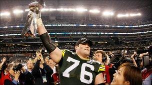 Chad Clifton of the Green Bay Packers