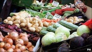 Market stall (generic image)