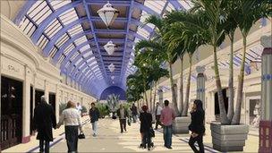 The Floral Hall in the Winter Gardens