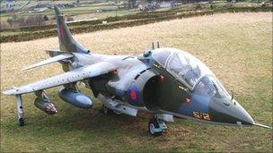 Harrier jump jet