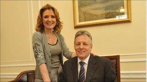 Iris and Peter Robinson