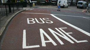 bus lane