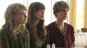 Carey Mulligan, Keira Knightley and Andrew Garfield in Never Let Me Go