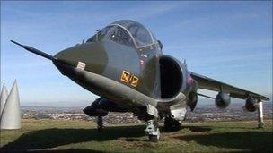 Harrier jump jet