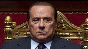 Silvio Berlusconi, file pic