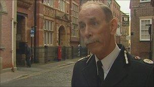 Tim Hollis, Chief Constable of Humberside Police