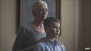 Vanessa Redgrave with Harry Fenn in Coriolanus