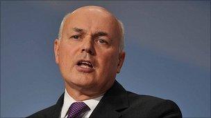 work and Pensions Secretary Iain Duncan Smith