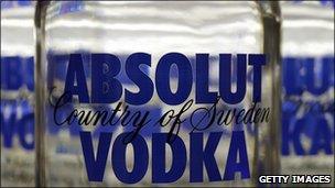 Absolut vodka