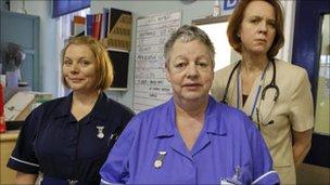 Joanna Scanlan, Jo Brand and Vicki Pepperdine