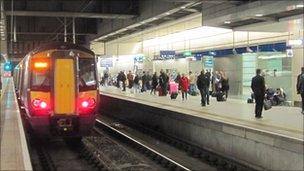 St Pancras International Thameslink station