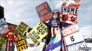 Westboro church protest