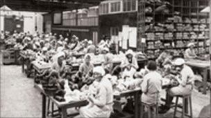 The Merrythought factory in the 1930s