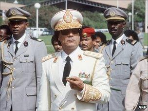 Muammar Gaddafi (1985)