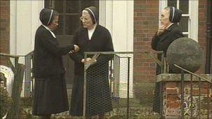 Nuns at The Convent of St Lucy