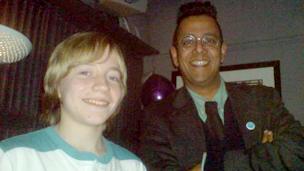 Rhys Morgan and Dr Simon Singh