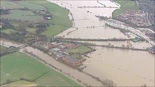 Flooding in Gloucester in 2007