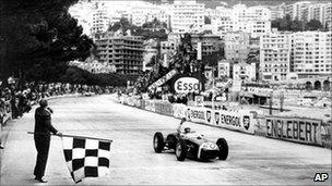 Monaco Grand Prix Automobile race on May 14, 1961