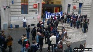 LSE protest