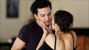 Javier Torres and Martha Leebolt in Cleoaptra. Photo: Justin Slee