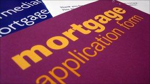 Mortgage application form