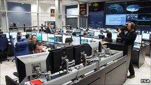 ATV mission control (Esa)