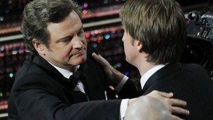 Colin Firth and Tom Hooper