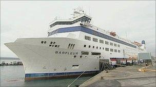 The Barfleur ferry