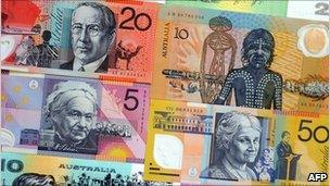 Australia bank notes