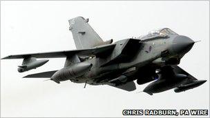 RAF Tornado from Marham