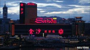 Sands casino in Macau