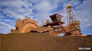 Australian mine in Port Hedland